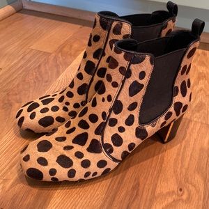 Isaac Mizrahi spotted ankle boots